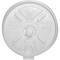 Dart Container Lid, Cup, Foldtab, Straw, 12-24 10PK DCC16FTLS - alternate 1